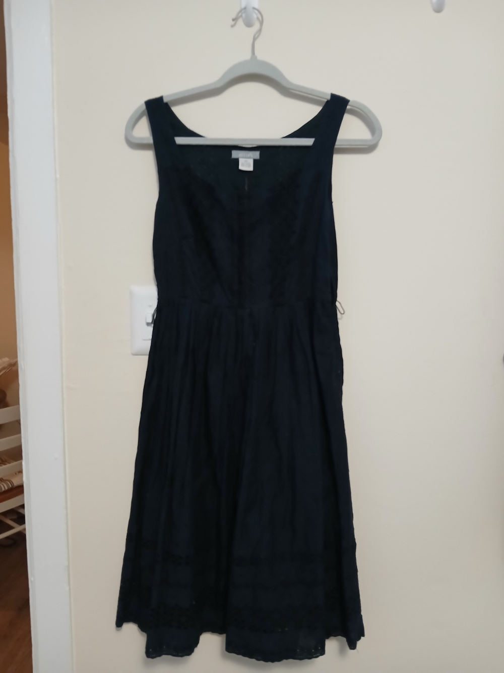 dELiA*s Black Sleeveless A-Line Dress